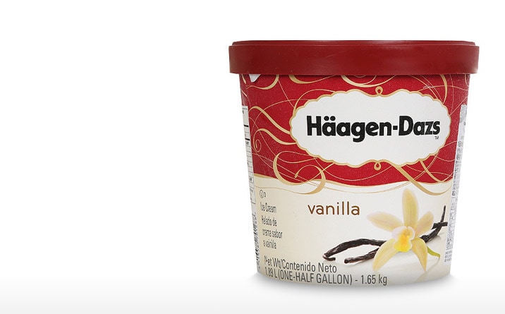 [Haagen-Dazs]바닐라 아이스크림 1.89L트레이더스구성점 단독!