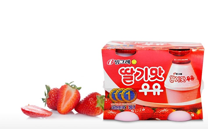 [빙그레]딸기맛우유240ml*4입