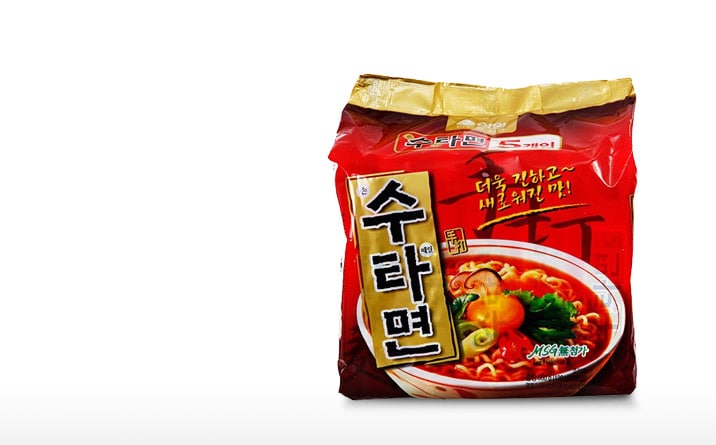 [삼양] 수타면 (120g*5개)쫄깃한 면발의 명성!(Neo 예약배송)