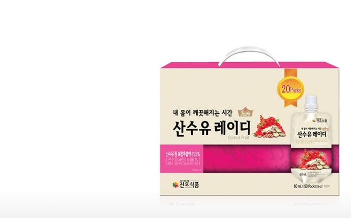 [천호식품 산수유레이디(80ml * 20팩)