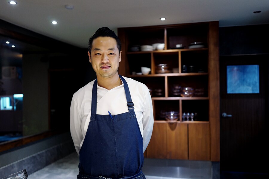 알라프리마의 오너 김진혁 셰프