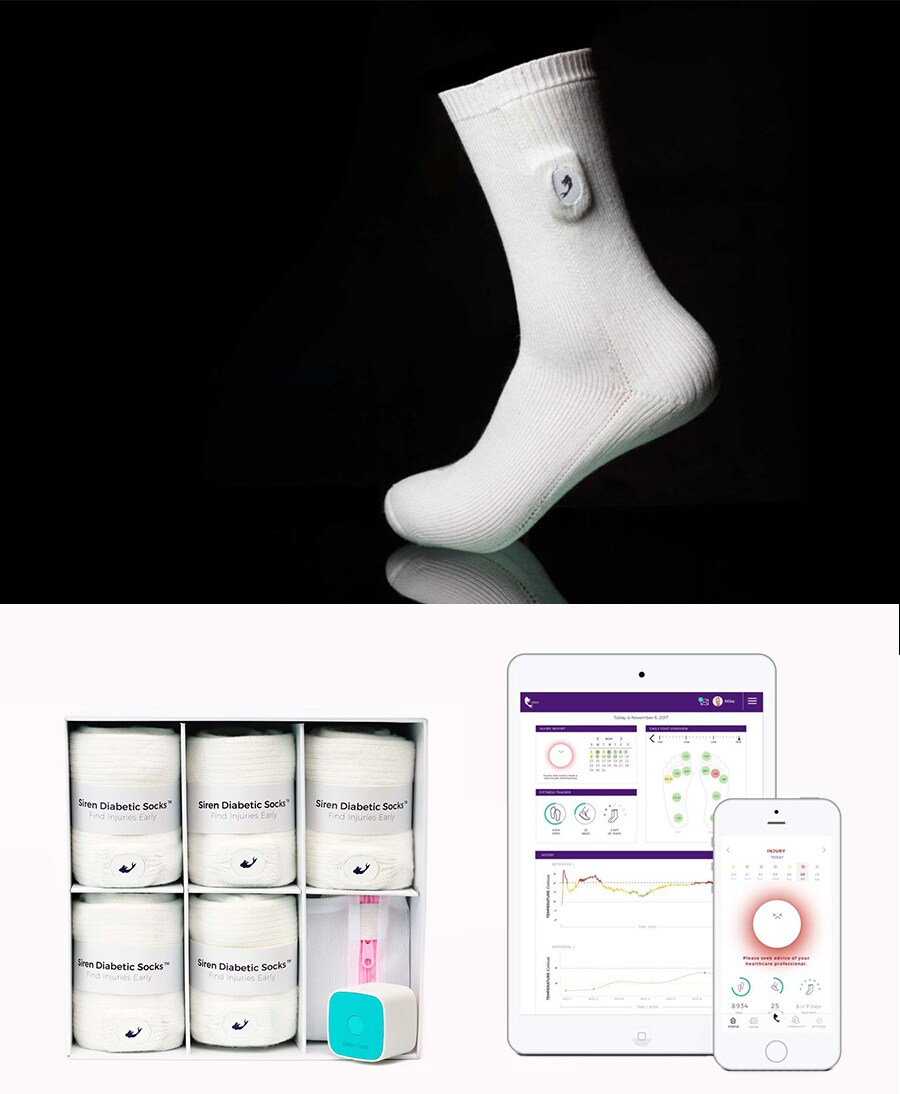 스마트 양말 사이렌