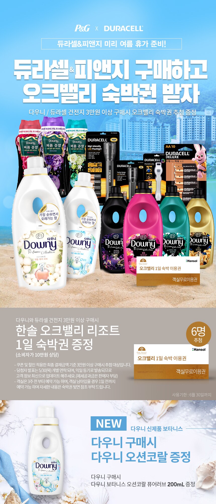 듀라셀 피앤지 기획전