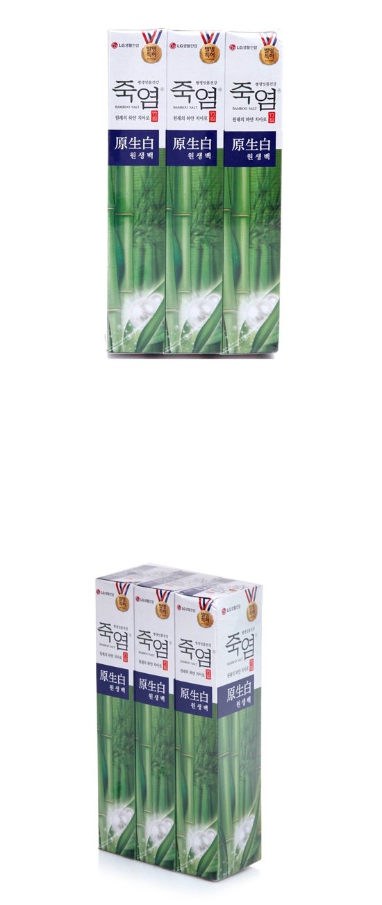 죽염] 원생백 치약 150g*3
