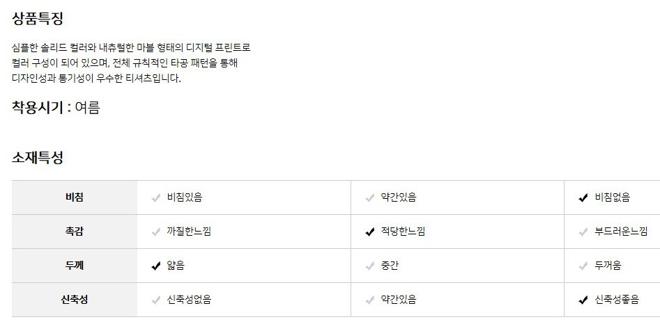 AWM17264상품특징 소재특성