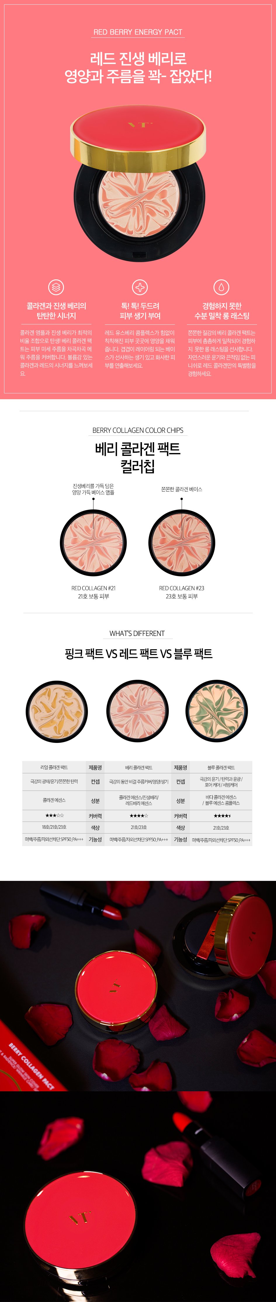 Makeup VT Cosmetics Daegu Shinsegae Berry Collagen